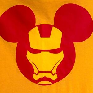 MICKEY MOUSE / IRON MAN tee